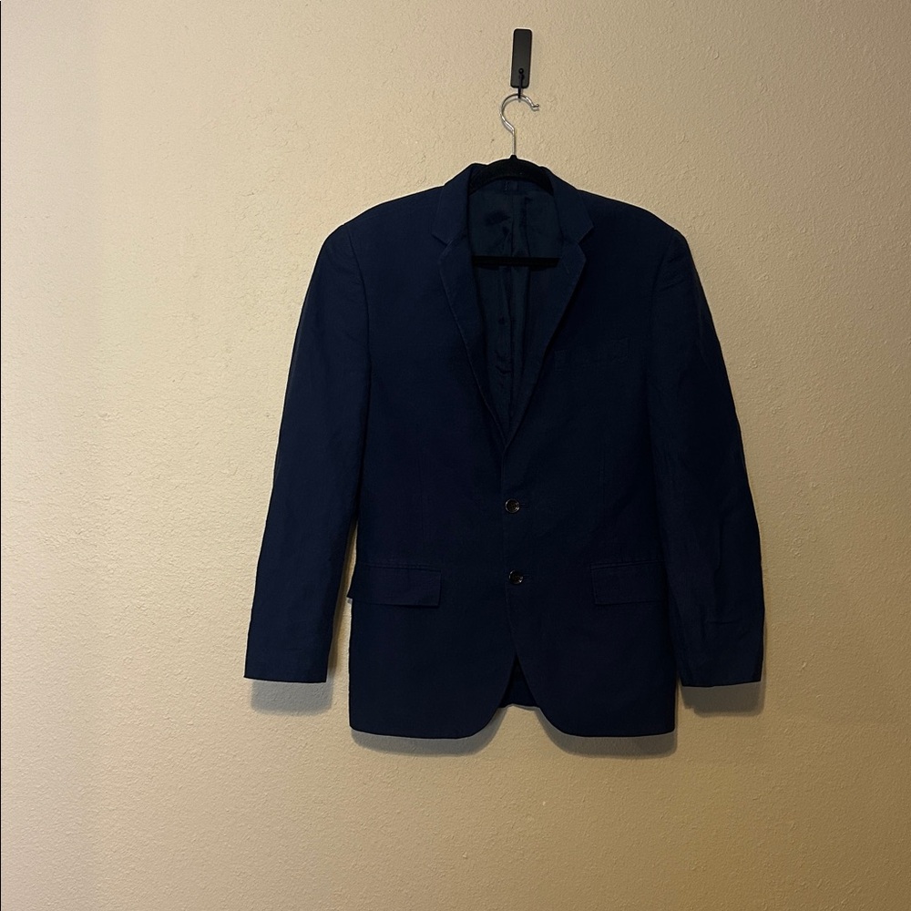 J.Crew Men Thompson University Blazer Navy‎ Blue 40 S